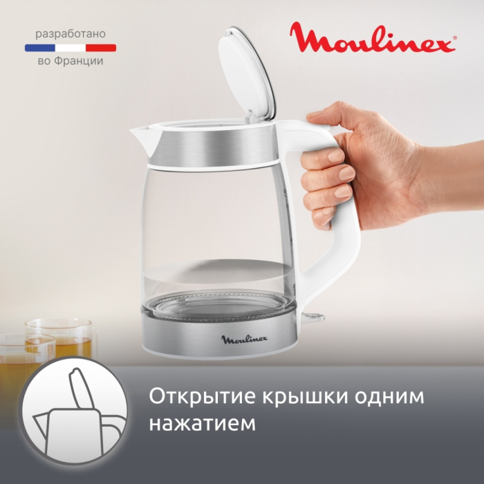 Электрочайник Moulinex BY6R5130 белый