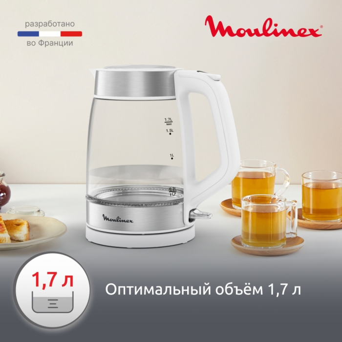 Электрочайник Moulinex BY6R5130 белый