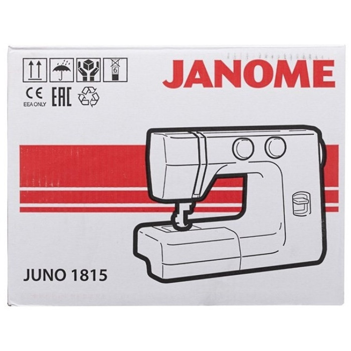 Janome JUNO 1815 белый, фиолетовый