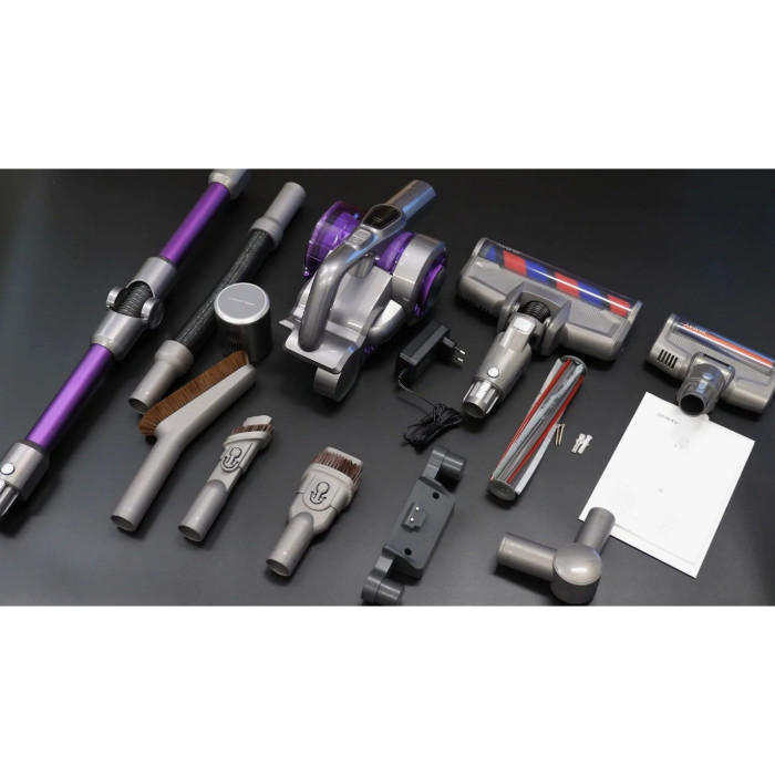 JIMMY JV85 Pro серый, фиолетовый