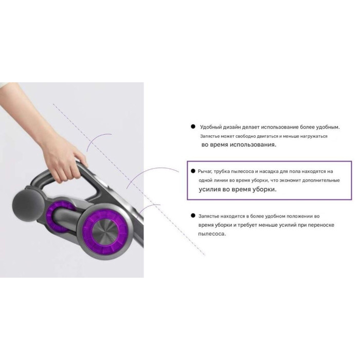 JIMMY JV85 Pro серый, фиолетовый