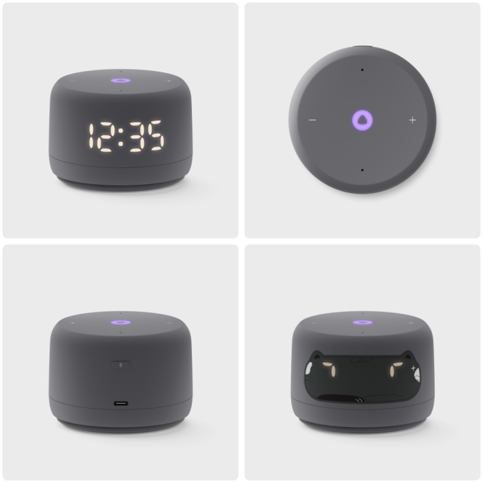 Яндекс Станция Лайт 2 серый