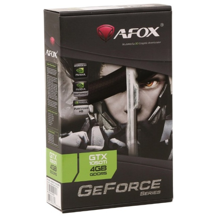 AFOX GTX 1050 Ti AF1050TI-4096D5H7-V8 4 Гб