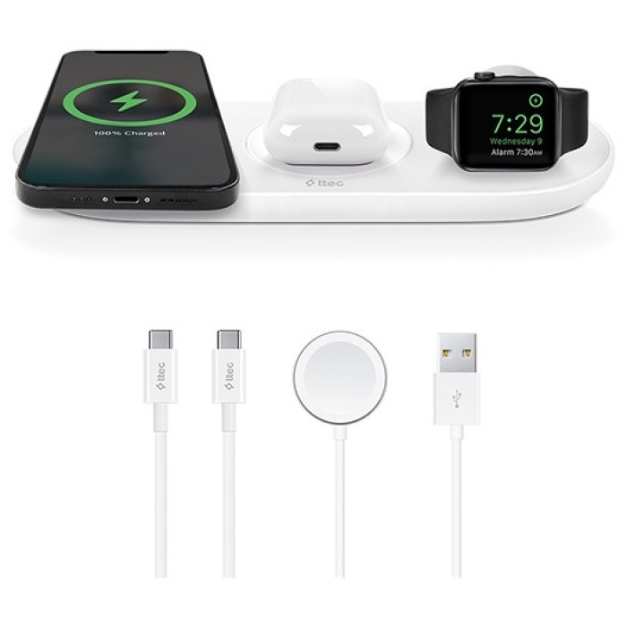 TTEC AirCharger Trio белый