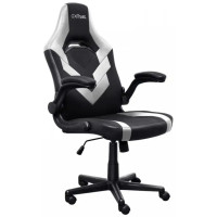 Игровое кресло Trust GXT703W Riye, черный, белый