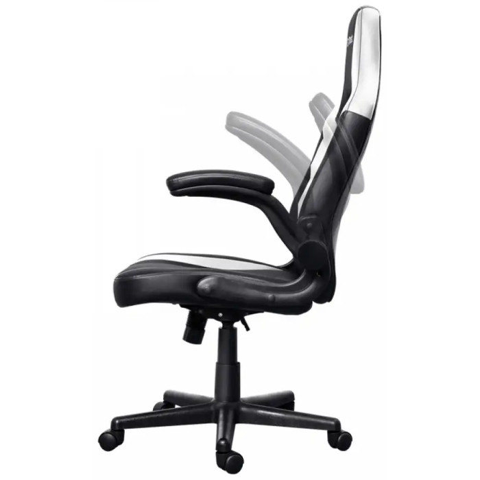 Игровое кресло Trust GXT703W Riye, черный, белый