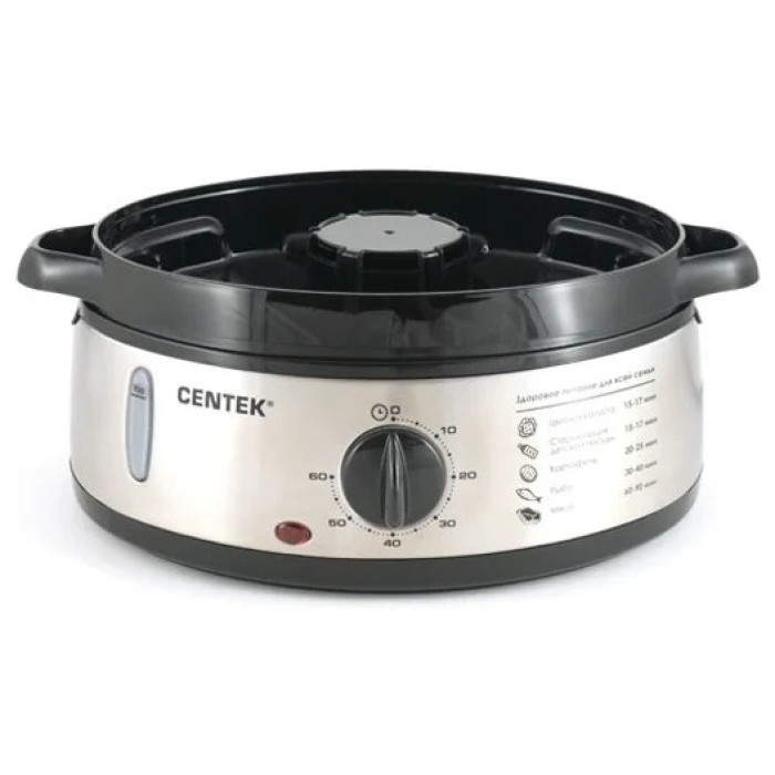 CENTEK CT-1457 прозрачный, серебристый, черный