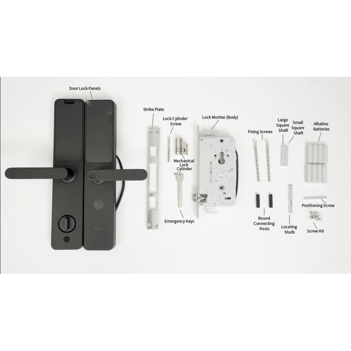 Aqara A100 ZNMMS02ES, для металлических дверей, для деревянных дверей