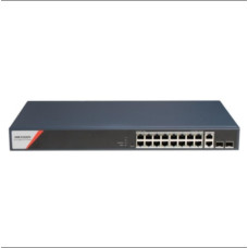 Коммутатор Hikvision DS-3E1520HP-SI-16P2T2F