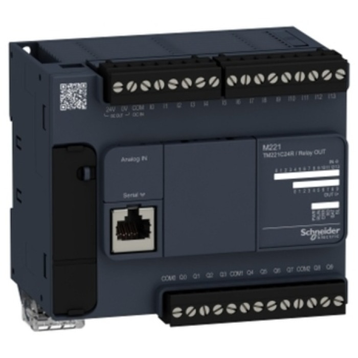 ПЛК M221-24IO SE TM221C24R M221-24IO реле часы