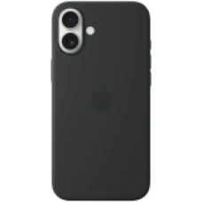 iPhone 16 Plus Silicone Case with MagSafe - Black,Model A3314<br>