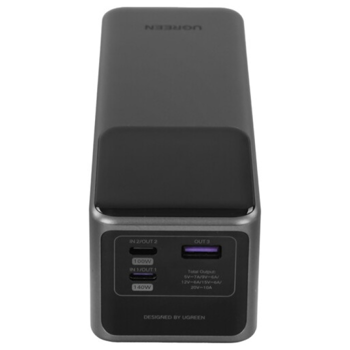 Внешний аккумулятор Ugreen PB722 35525B 25000 мАч серый