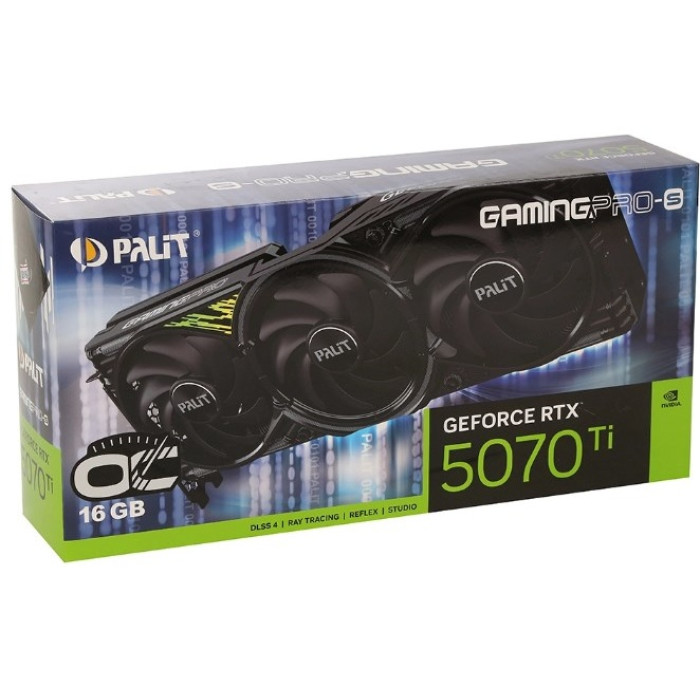 Palit RTX 5070 Ti GamingPro-S OC (NE7507TS19T2-GB2031U) 16 Гб