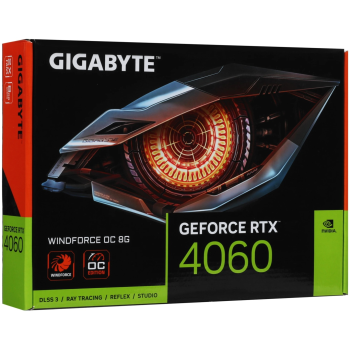 GIGABYTE GeForce RTX 4060 WINDFORCE OC 8G 8 Гб