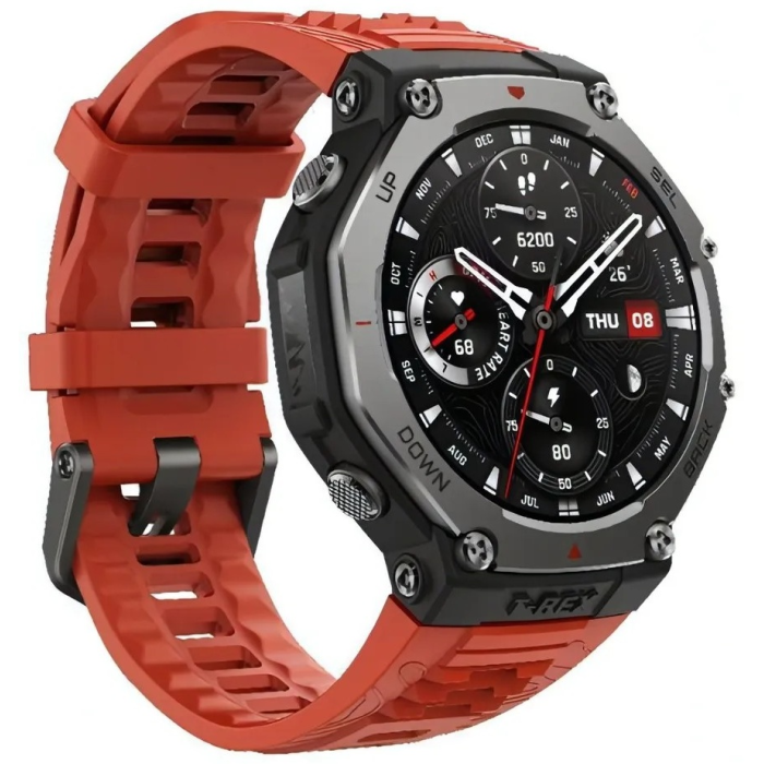 Amazfit T-Rex 3 49 мм черный-оранжевый