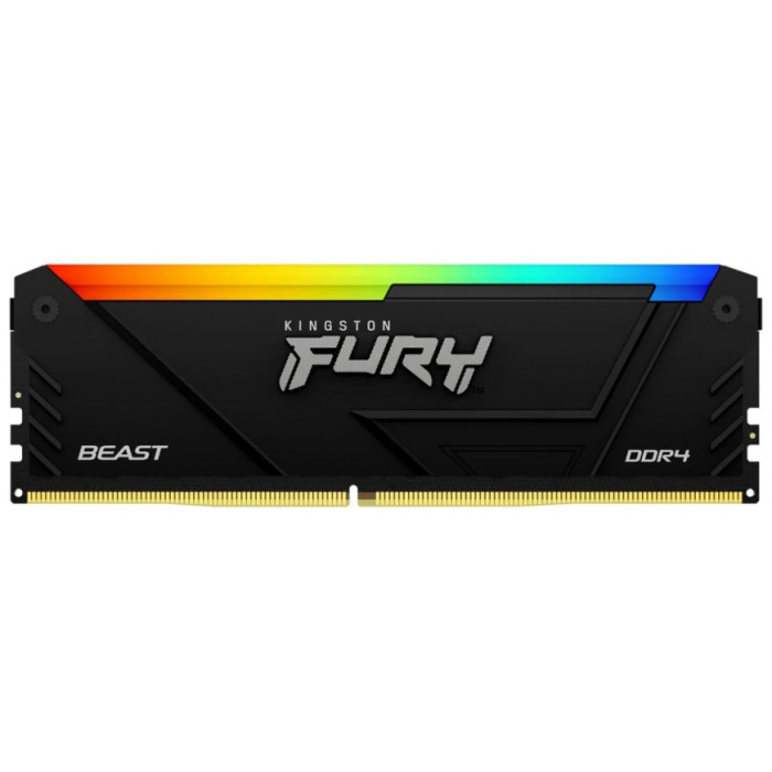 Модуль памяти Kingston FURY Beast RGB KF432C16BB2A/8WP DDR4 8GB 3200MHz<br>81598