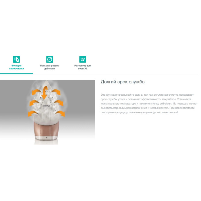 Gorenje SIH3200WR розовый, белый