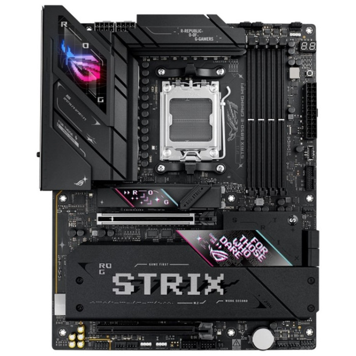 Сист.плата ASUS ROG STRIX B850-E GAMING WIFI, B650, AM5, 4xDDR5, 2xPCI-E x16, 5xM2, SATA, HDMI, DP, USB 4, WIFI7, BOX