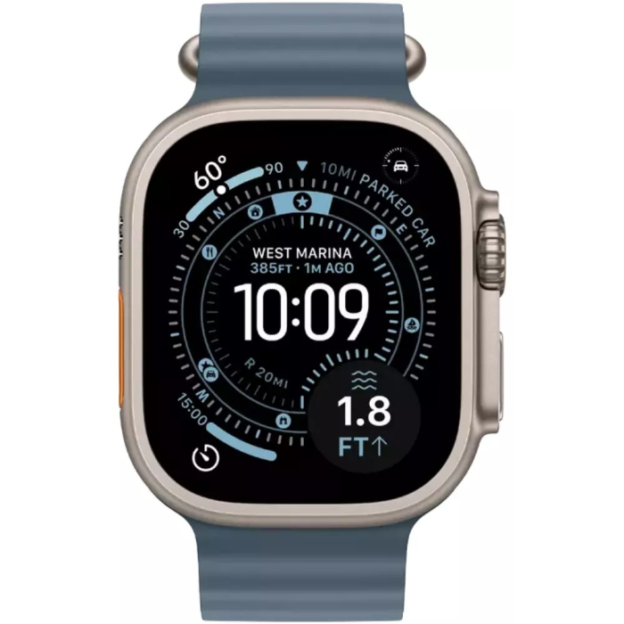 Apple Watch Ultra 3 2025 GPS + Cellular M 49 мм золотистый-синий