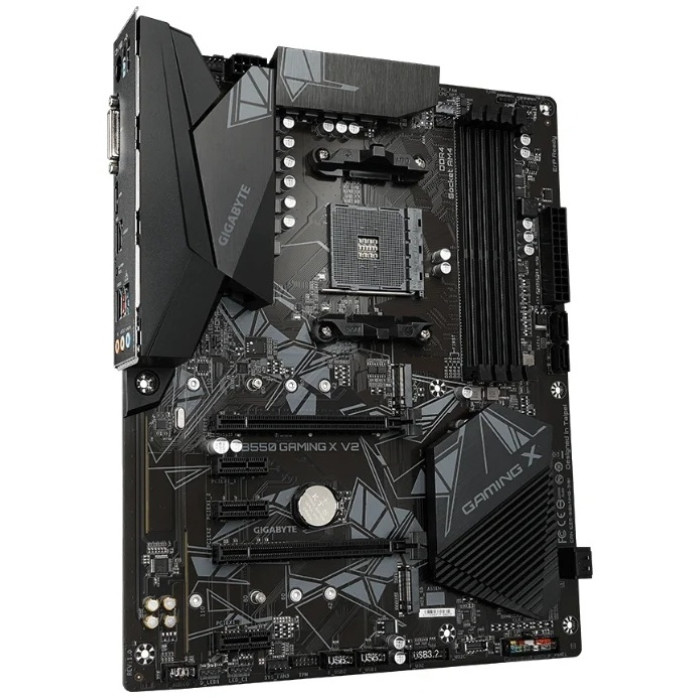 Сист.плата Gigabyte B550 GAMING X V2, B550, 4xDDR4, PCI-E4 x16, 1xM.2, 4xSATA, HDMI, LAN1GbE, BOX<br>331506