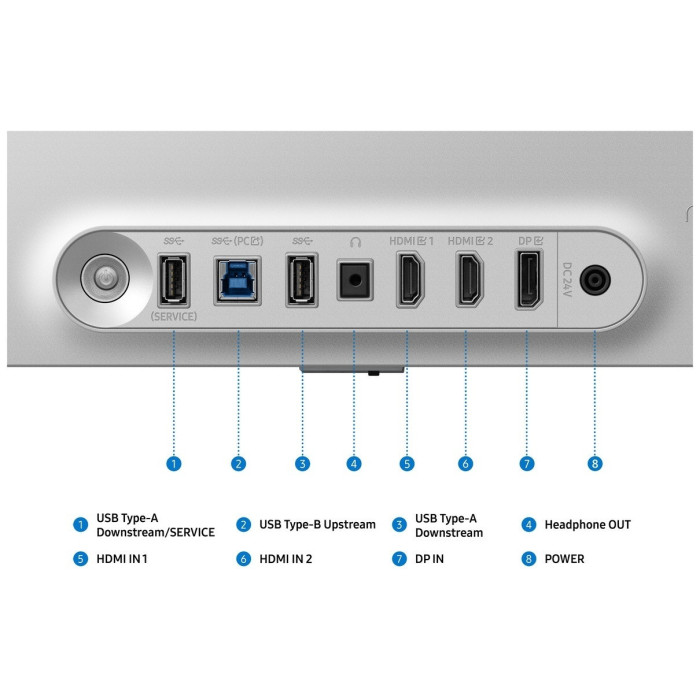 Монитор Samsung 27' Odyssey G6 QHD OLED LS27FG602SIXCI 500Гц/300 кд/м² 0.03 мс 2xHDMI/DP