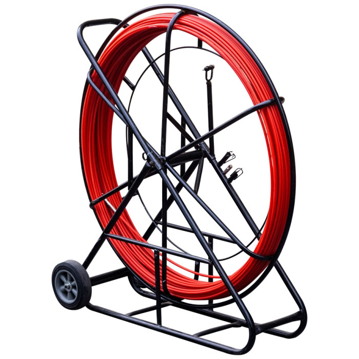 А-Оптик кримпер Cable support car with 11mm 150M cable tubes red c