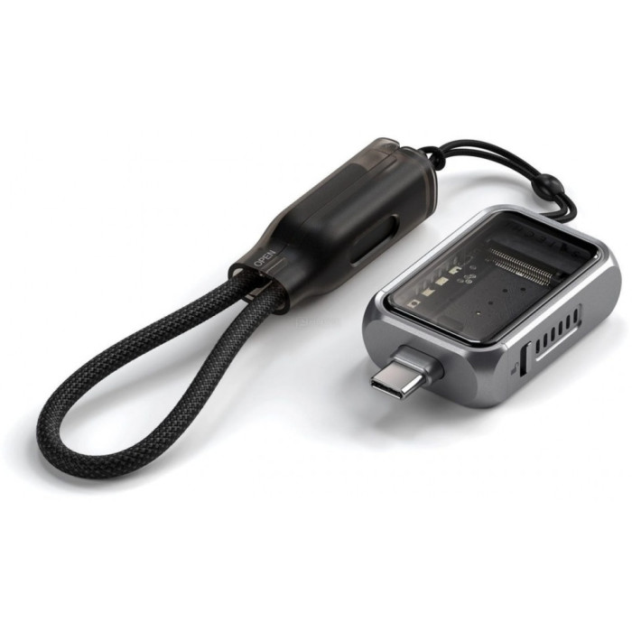 Satechi Mini NVMe SSD Enclosure серебристый