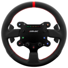 SIMAGIC GT Sport Steering Wheel, Shifter Paddles, Leather. S201<br>