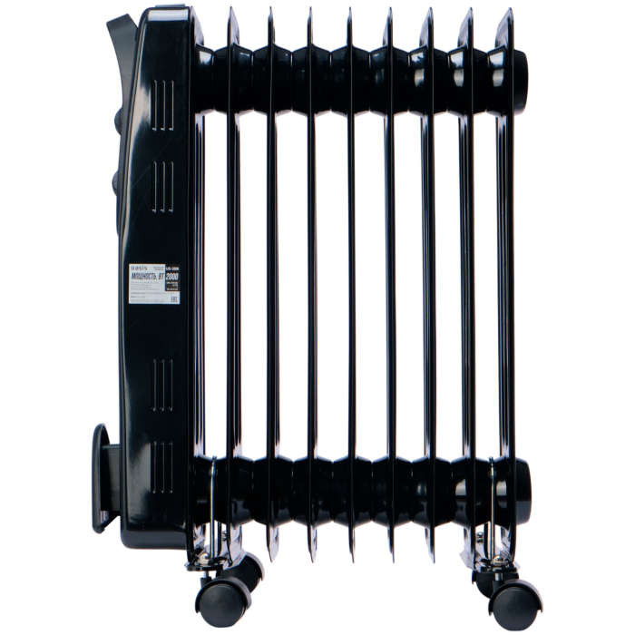 Масляный радиатор Oasis US-20B черный