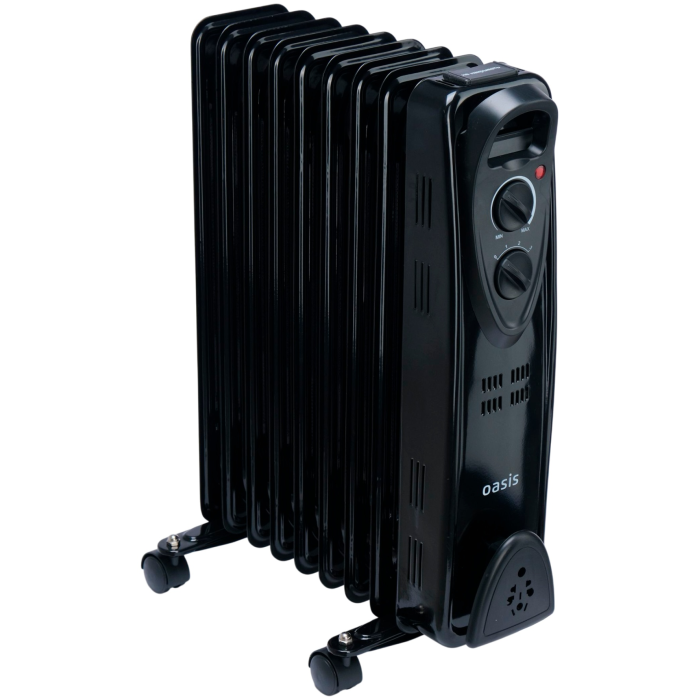 Масляный радиатор Oasis US-20B черный