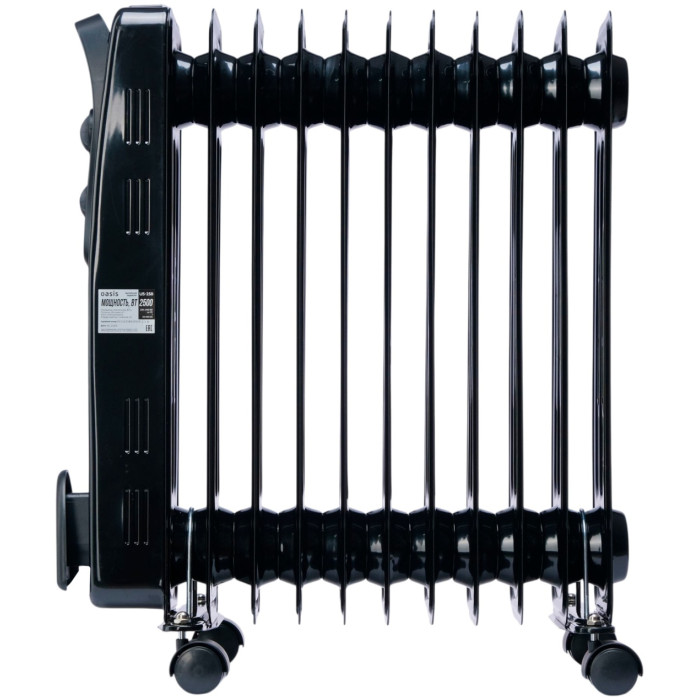 Масляный радиатор Oasis US-25B черный