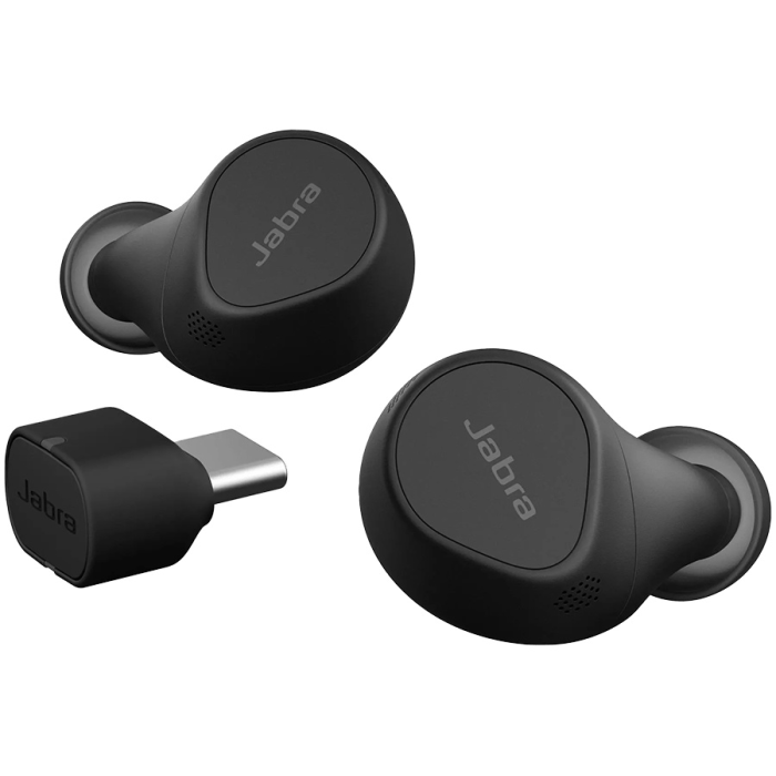 Наушники Jabra Evolve2 Buds MS USB-C черный