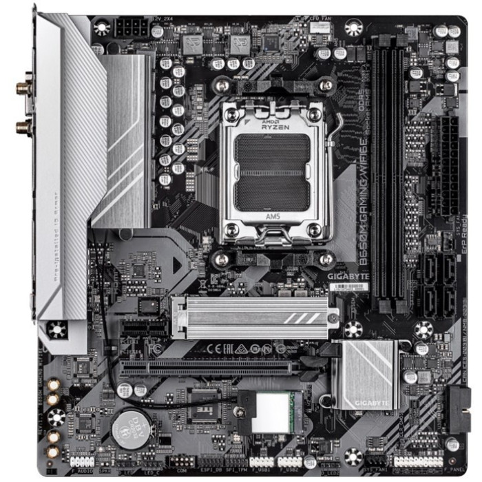 Сист.плата Gigabyte B650M GAMING WIFI6E 1.2, B650, AM5, 2xDDR5, PCI-E x16, PCI-Ex1, M2, SATA, D-Sub, HDMI, WIFI6E, BOX<br>328966