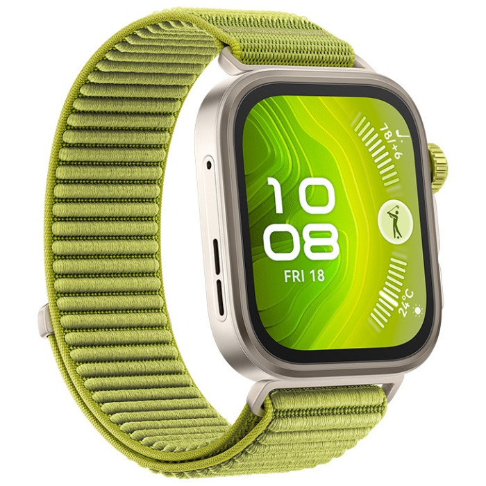 Huawei WATCH FIT 4 Pro 44 мм серебристый-зеленый