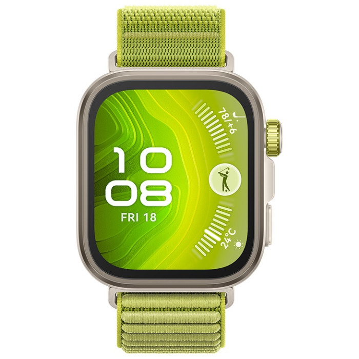 Huawei WATCH FIT 4 Pro 44 мм серебристый-зеленый