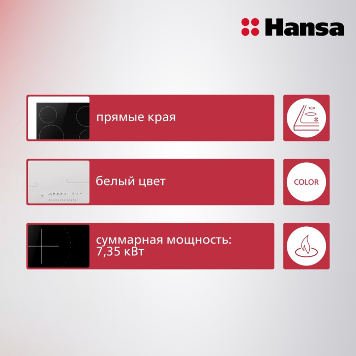 Hansa BHIW67606 белый