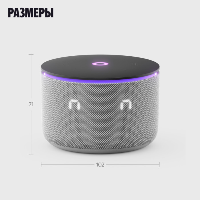 Яндекс Мини 3 Про серый