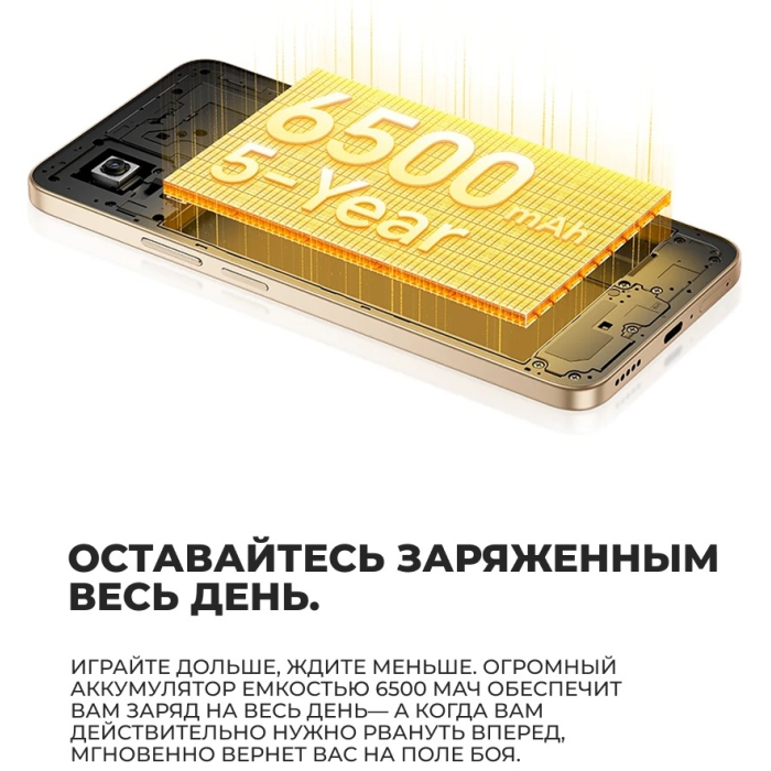 HONOR X7d 8 ГБ/256 ГБ черный