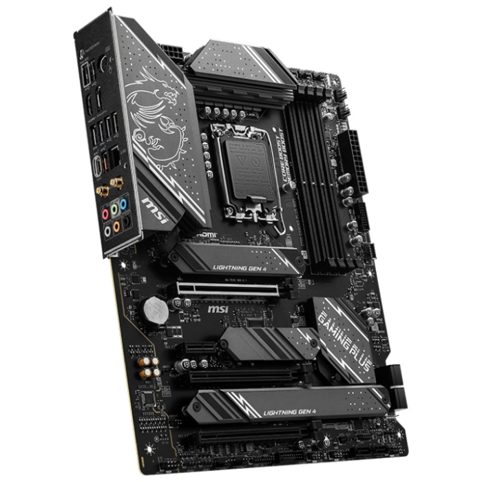 Материнская плата MSI Z790 GAMING PLUS WIFI LGA1700 4xDDR5 6xSATA3 RAID 4M.2 HDMI DP ATX