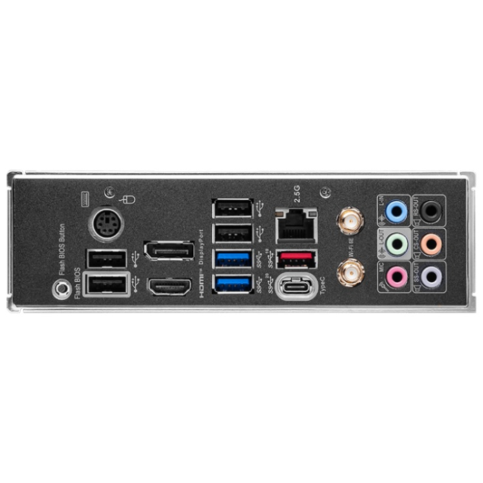 Материнская плата MSI Z790 GAMING PLUS WIFI LGA1700 4xDDR5 6xSATA3 RAID 4M.2 HDMI DP ATX