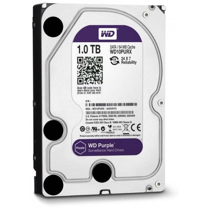 HDD Western Digital WD10PURX 1000 ГБ