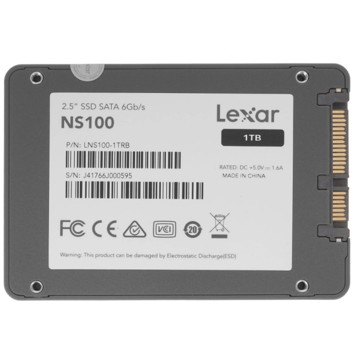 SSD Lexar NS100 (LNS100-1TRB) 1000 Гб