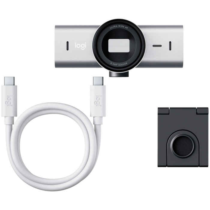 Logitech MX Brio 4K, UHD, Pale Grey (960-001554)