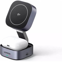 Беспроводное магнитное зарядное устройство, Wireless 15W, W702 (35316) UGREEN
