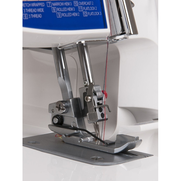 Оверлок Elna 664 Pro белый, синий