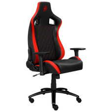 Игровое кресло 1STPLAYER DK1 , черный, красный