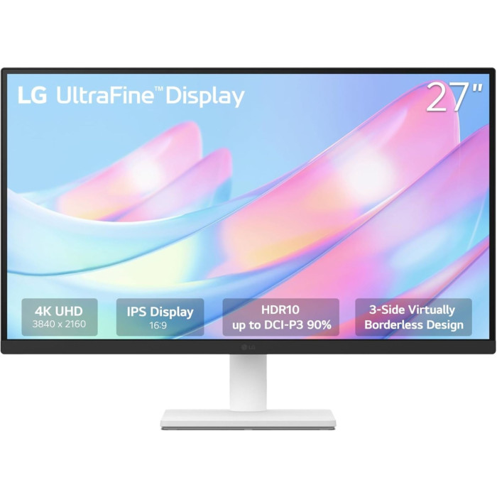 27" LG 27US500-W белый