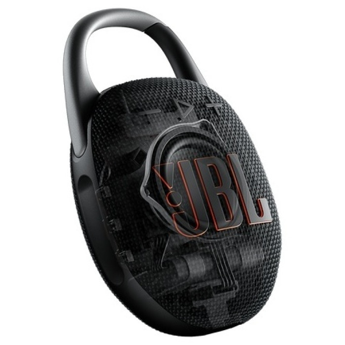 JBL Clip 5 - Portable Bluetooth Speaker with Carabiner - Black<br>