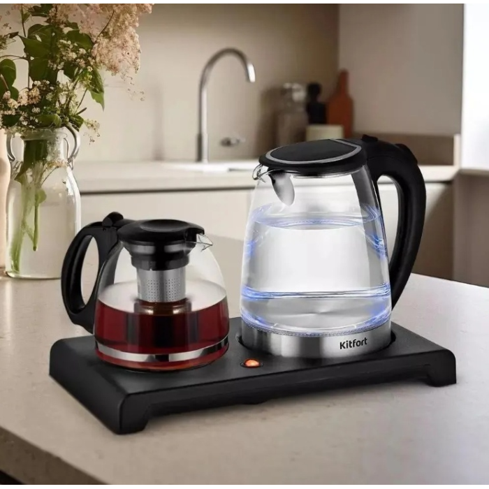 Электрочайник Kitfort КТ-6180 черный