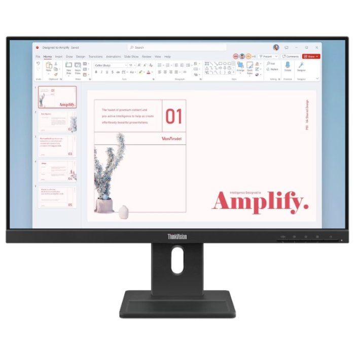 23.8' Lenovo 64BAMAT1EU черный